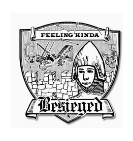 Feeling Kinda Besieged Round Sticker