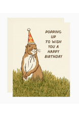 Prairie Dog Birthday Greeting Card