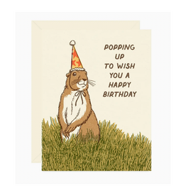 Prairie Dog Birthday Greeting Card