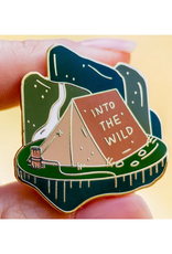 Into the Wild Tent Enamel Pin