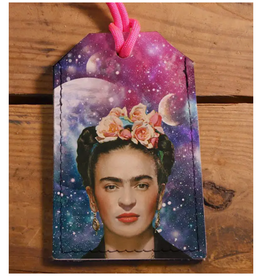 Leather Luggage Tag - Frida