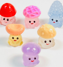 Mini Mushroom Figurine - Assorted