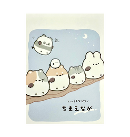 Round Animals Mini Notepad
