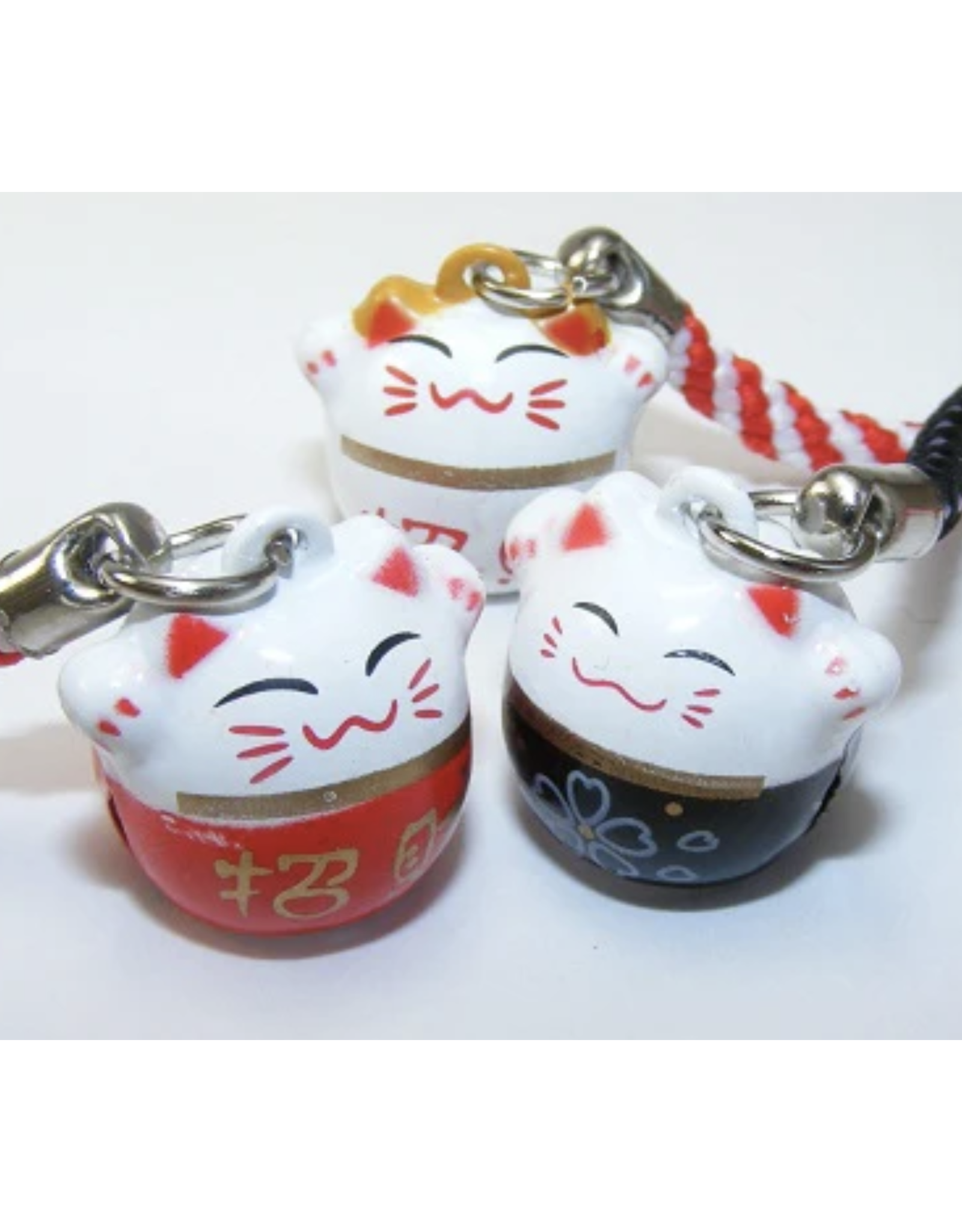 Japanese Lucky Maneki Kitty Bell (Assorted)