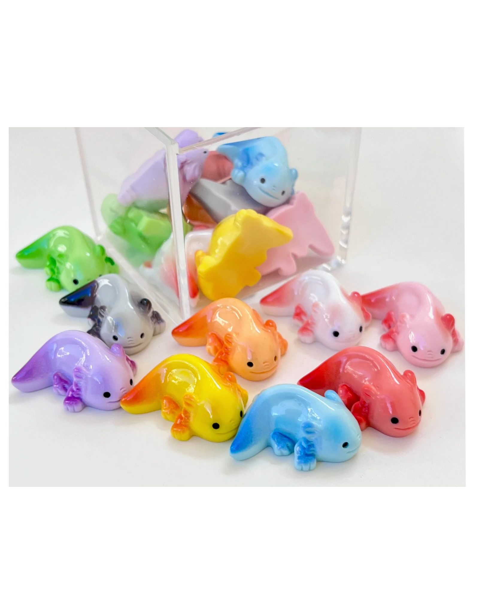 Mini Axolotl Figurine - Assorted