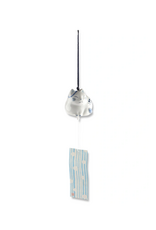 Blue & White Cat Windchime