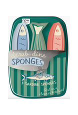 Sardine Sponges Set of 3