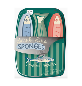 Sardine Sponges Set of 3