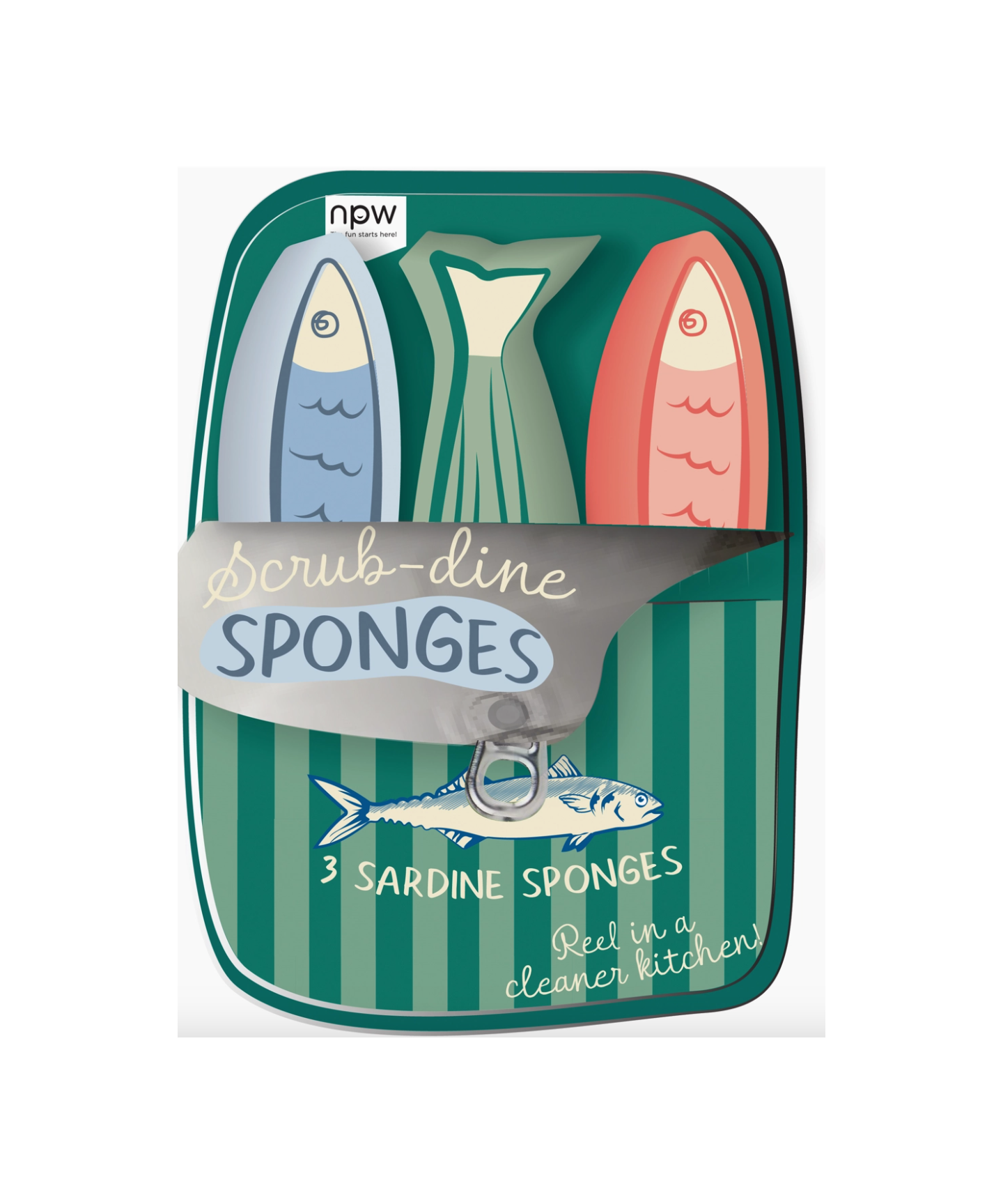 Sped Sponge Sardine Sponges Set of 3 - Home
