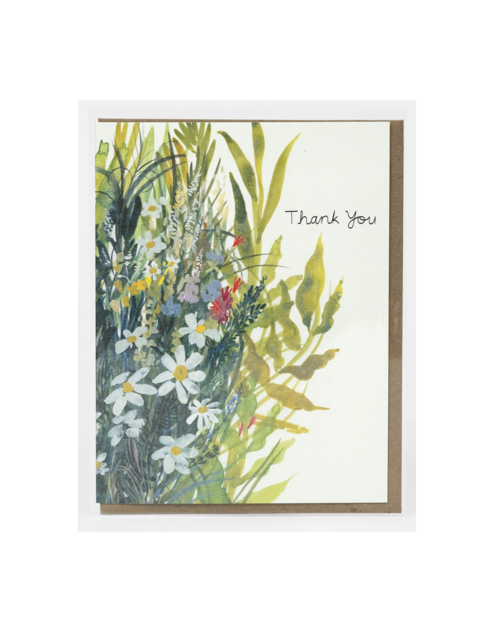 Thank You Wildflowers Greeting Card