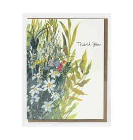 Thank You Wildflowers Greeting Card