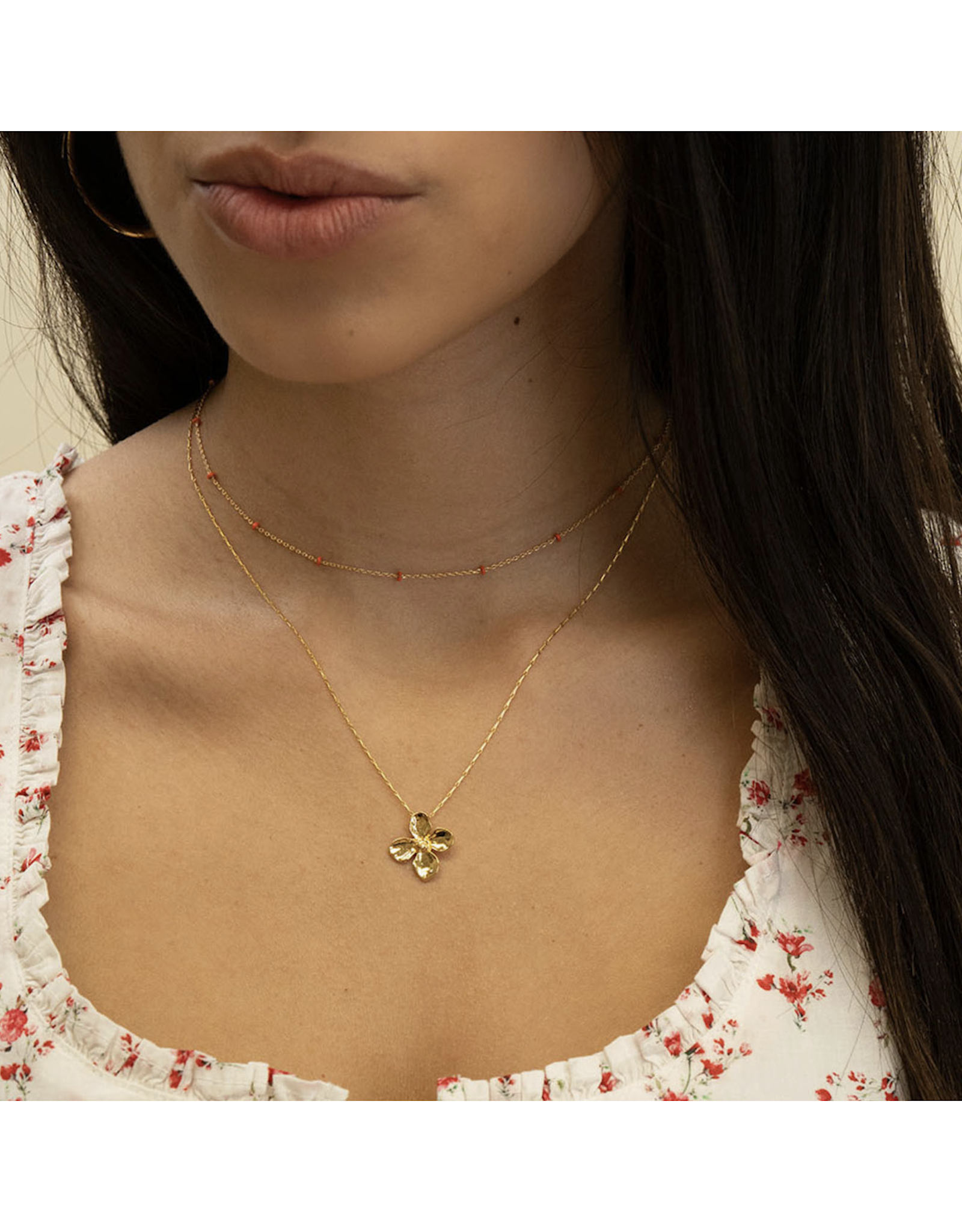 Dogwood Flower Necklace