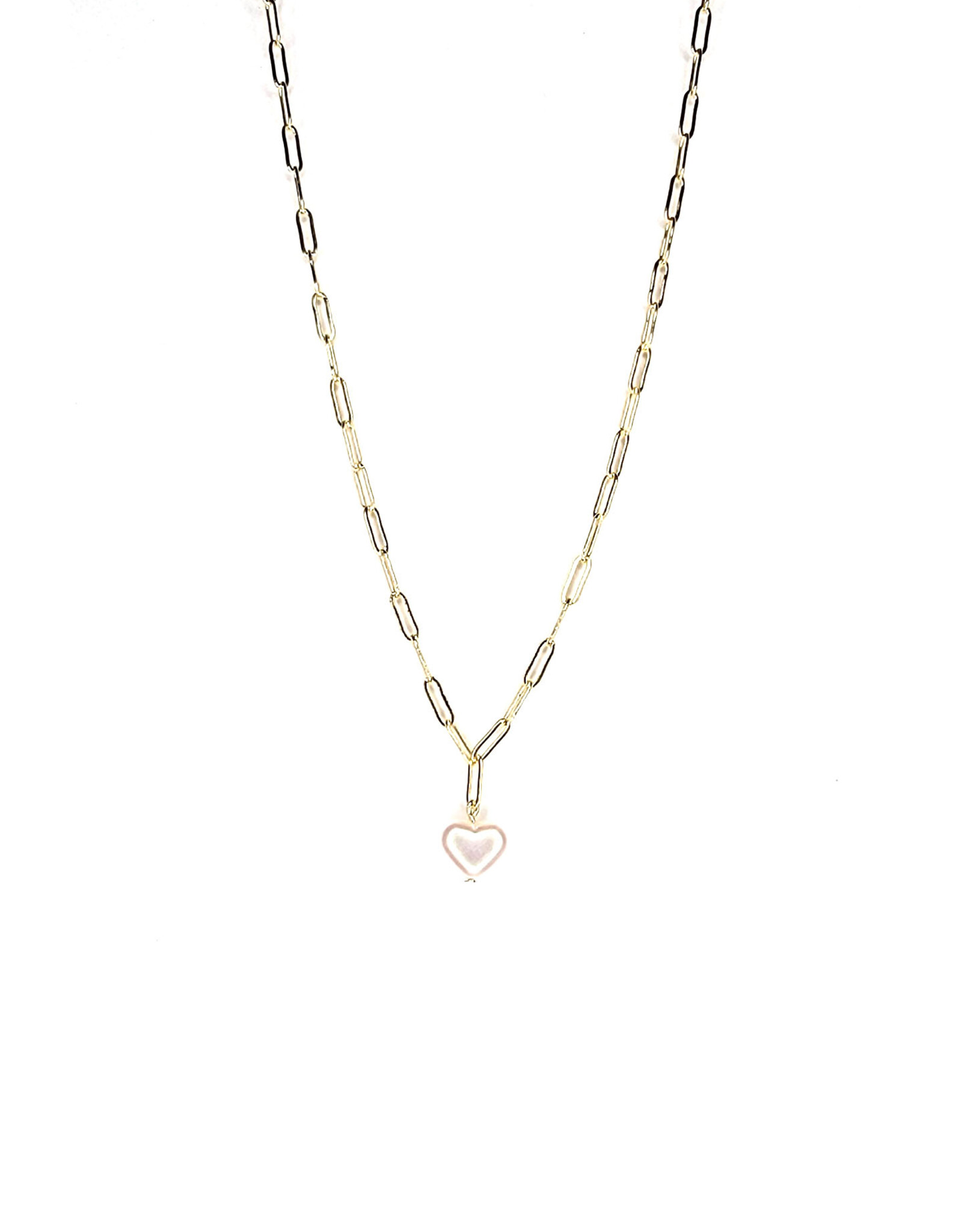 Pearl Heart Necklace