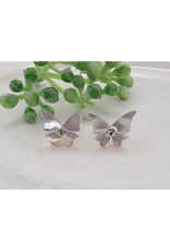 Mother of Pearl Mini Butterfly Earrings