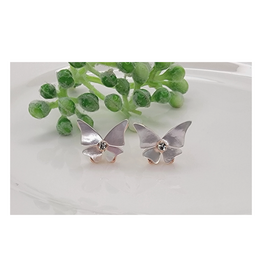 Mother of Pearl Mini Butterfly Earrings