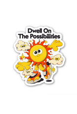 Dwell On the Possibilities Sun Sticker