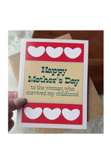 To The Woman Who Survived My Childhood Greeting Card