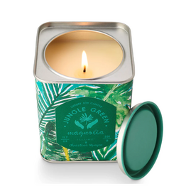 Jungle Green Magnolia Tin Candle