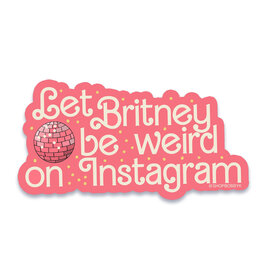 Let Britney be Weird on Instagram Sticker