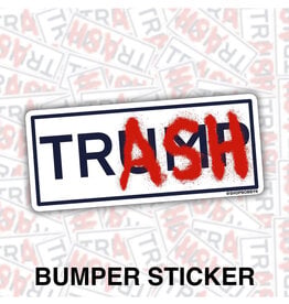 Trump / Trash Bumper Sticker