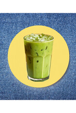 Iced Matcha Button