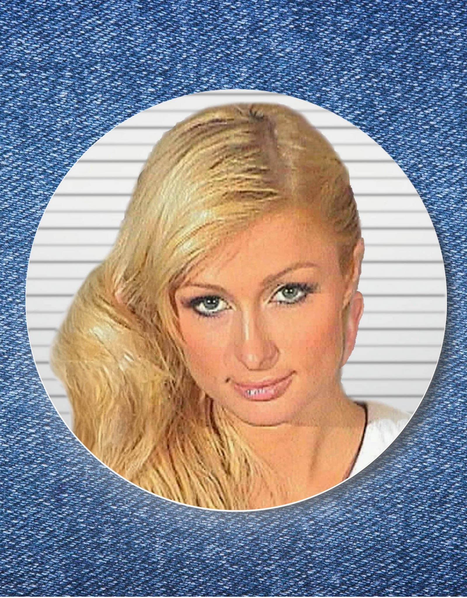 Paris Mugshot Button