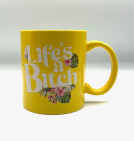 Life's a Bitch Mug (Yellow)