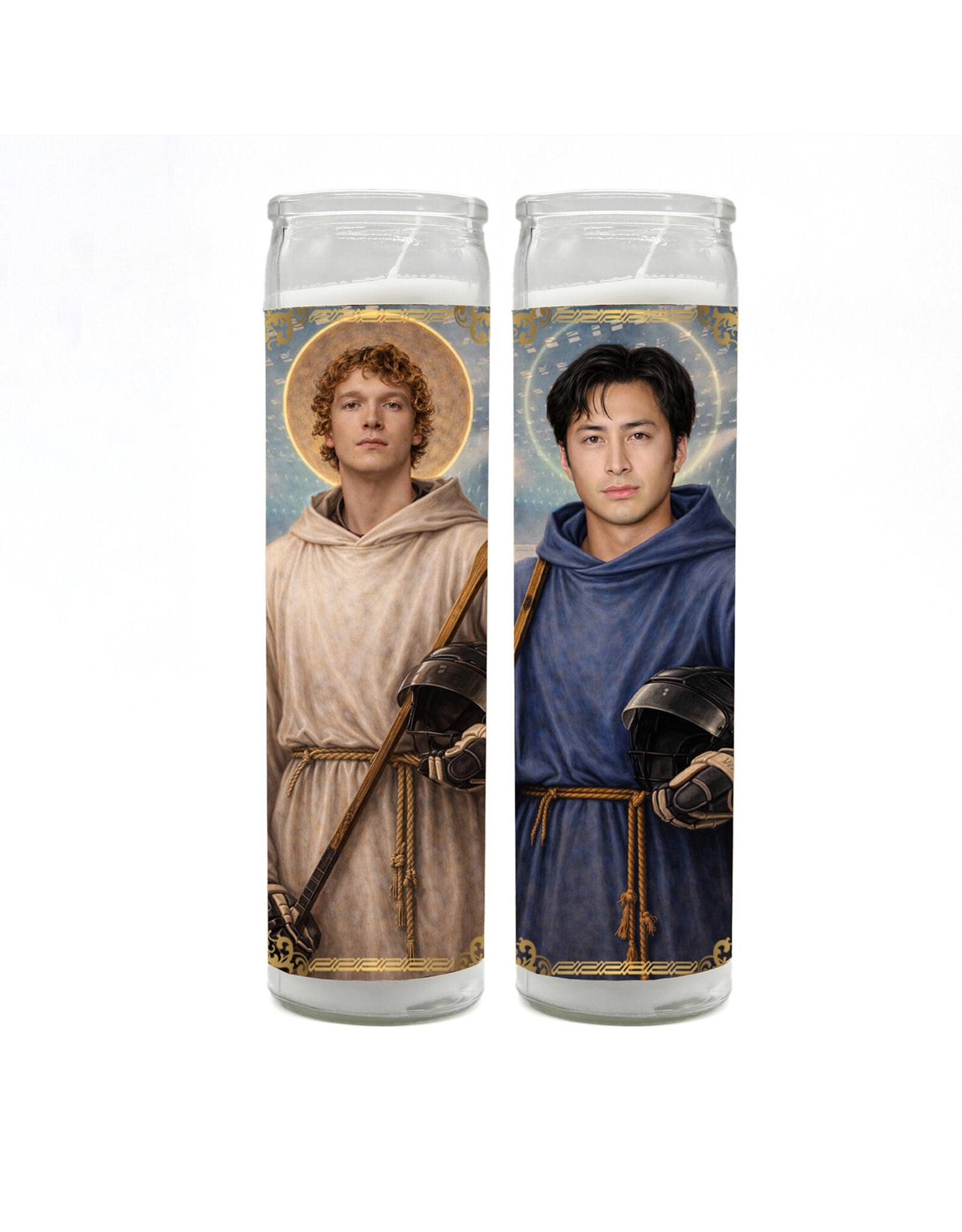 Heated Rivalry Prayer Candle - Set of 2