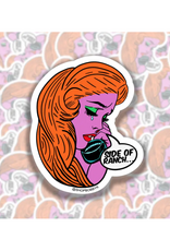 Pop Art Girlie Side of Ranch Sticker