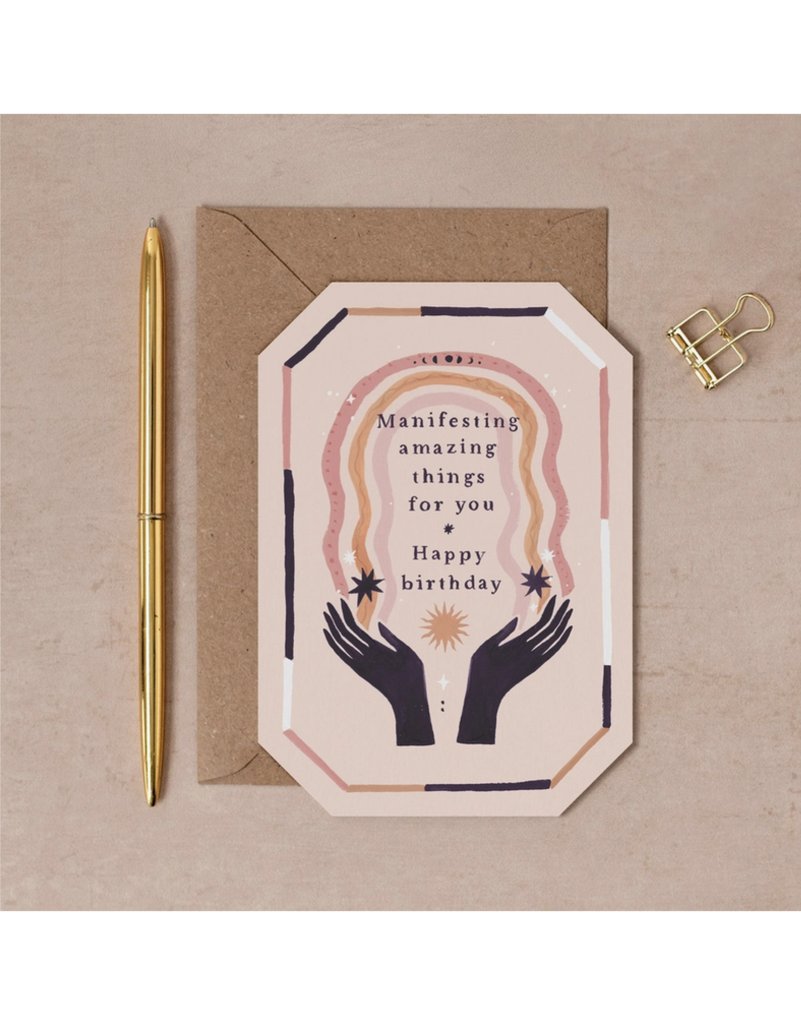 Manifesting Amazing Things For You Birthday Greeting Card