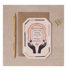 Manifesting Amazing Things For You Birthday Greeting Card