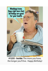 Magik Missile What the Fuck Was I About to Say? Birthday Greeting Card*