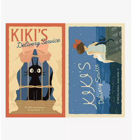 Kiki's Delivery Service Retro Sticker Pair