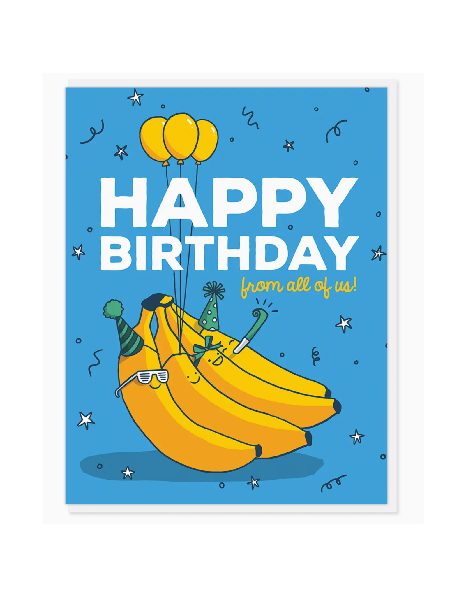 Semi Sweet Press Bananas Birthday Greeting Card