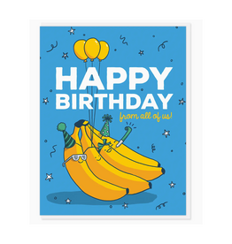 Semi Sweet Press Bananas Birthday Greeting Card