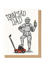 Ironclad Dad Greeting Card