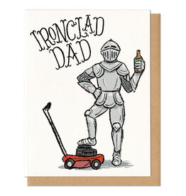 Ironclad Dad Greeting Card
