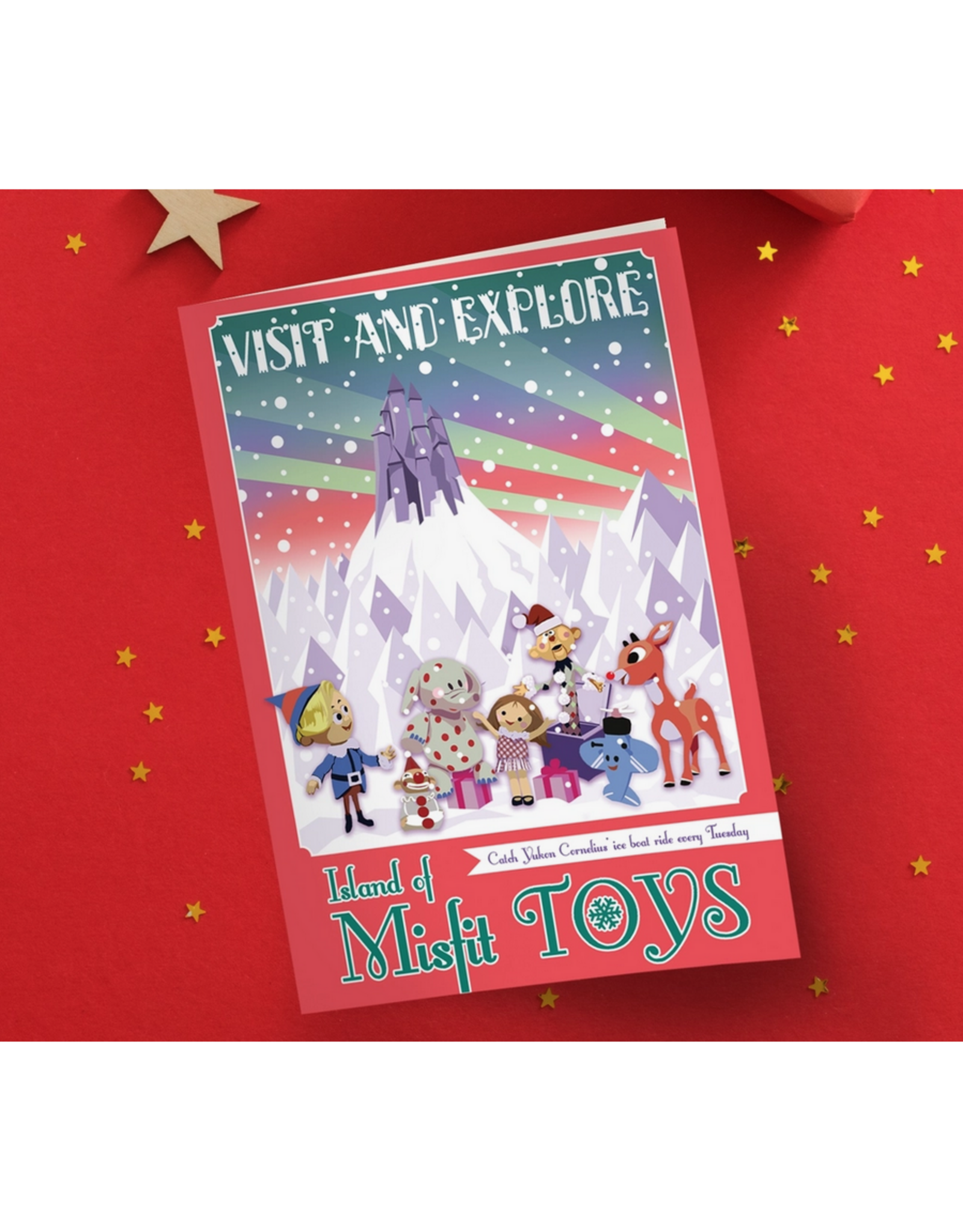Island of Misfit Toys Greeting Card