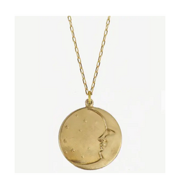 Man In The Moon Necklace
