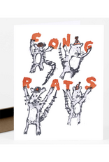 Congrats Rats Greeting Card