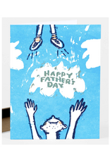 Happy Father's Day Toss Greeting Card