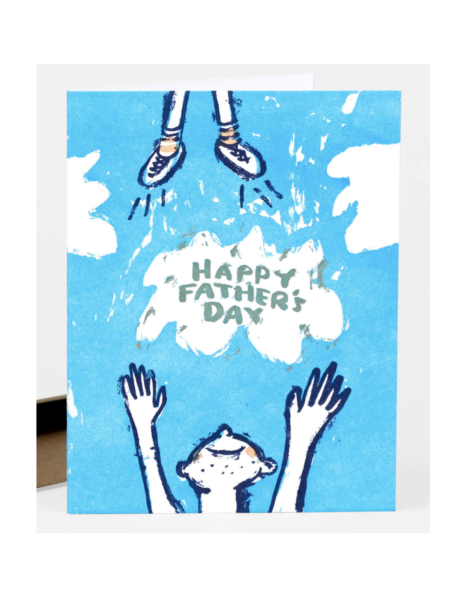 Happy Father's Day Toss Greeting Card