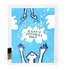Happy Father's Day Toss Greeting Card