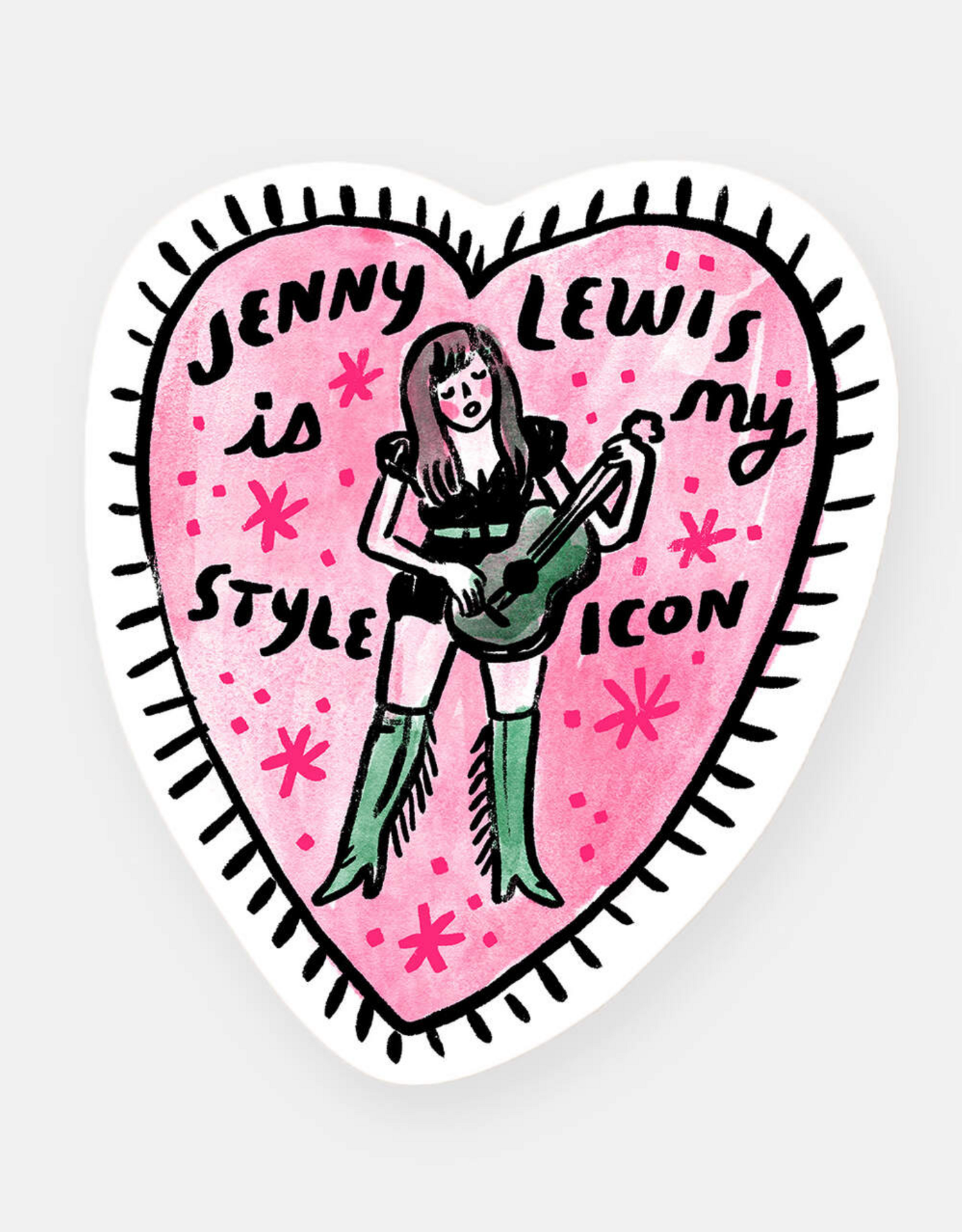 Jenny Lewis is My Style Icon Sticker