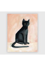 Claude Black Cat Print