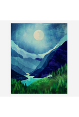 Durido Moonlight Shadow Print