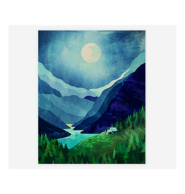 Durido Moonlight Shadow Print
