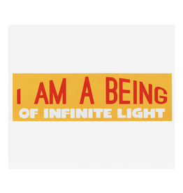 I Am a Being of Infinite Light Sticker