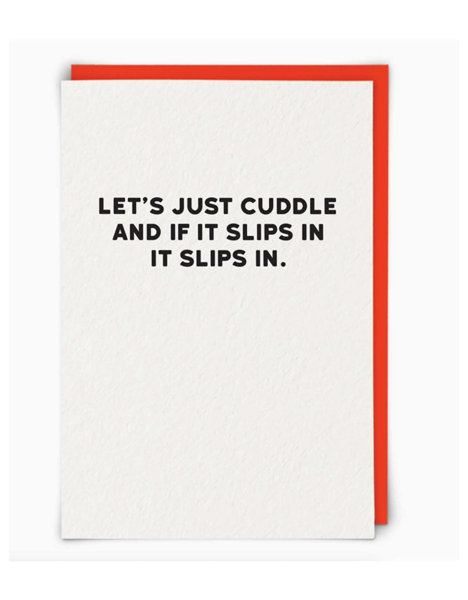 Let's Just Cuddle... Greeting Card