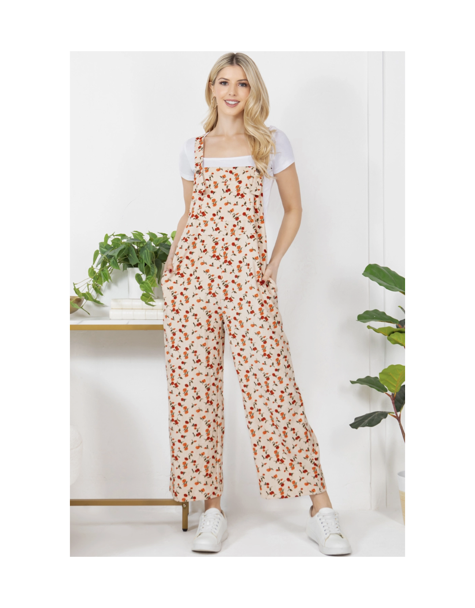 Rosy Overalls
